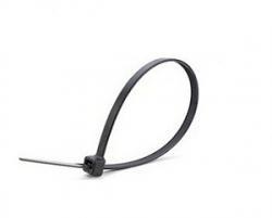 Стяжка кабельная КСС 4х370 черная (100 шт)